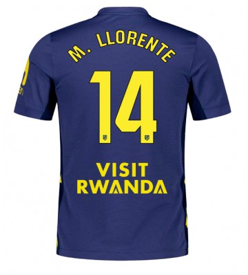 Atletico Madrid Marcos Llorente #14 Udebanetrøje 2025-26 Kortærmet